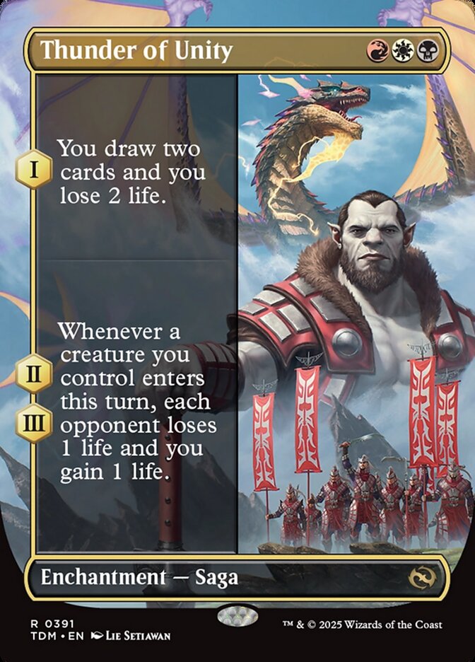 Thunder of Unity - 391 (Foil)