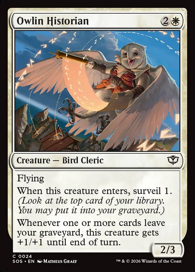 Owlin Historian - 24 (Foil)