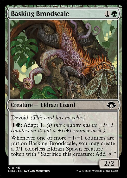Basking Broodscale - 145 (Normal) Near Mint_Non-Foil