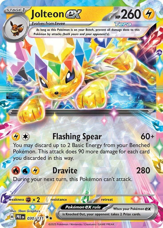 Jolteon ex - 030/131 - 030/131 (Holo)