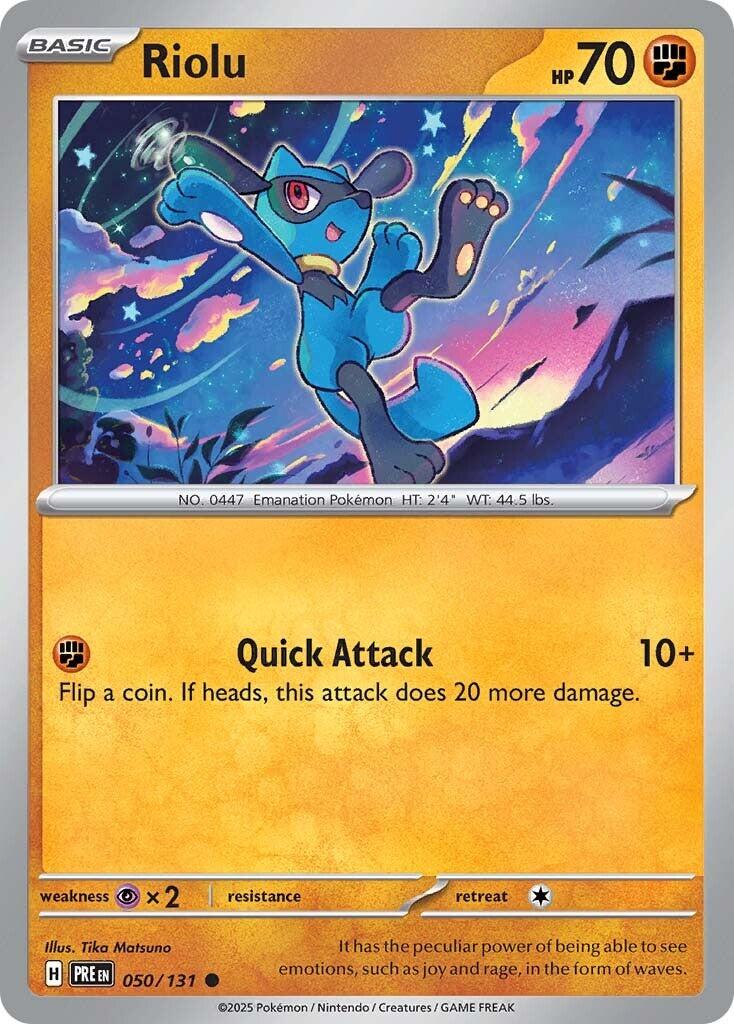 Riolu - 050/131 (Reverse Holo)