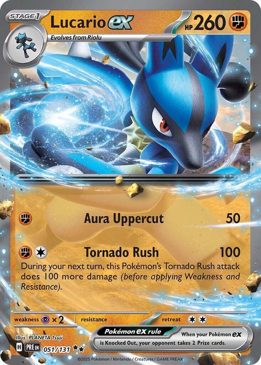 Lucario ex - 051/131 (Holo)