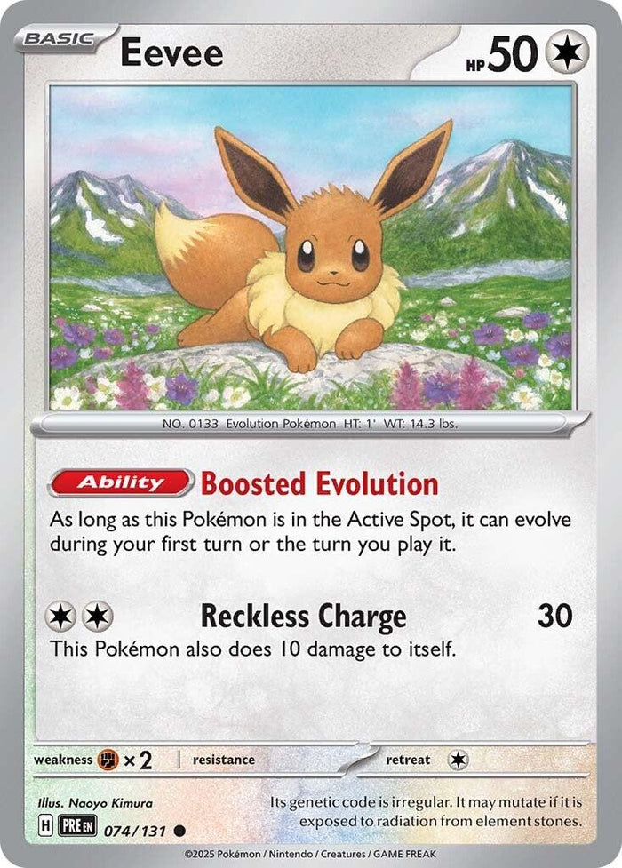 Eevee near_mint_normal