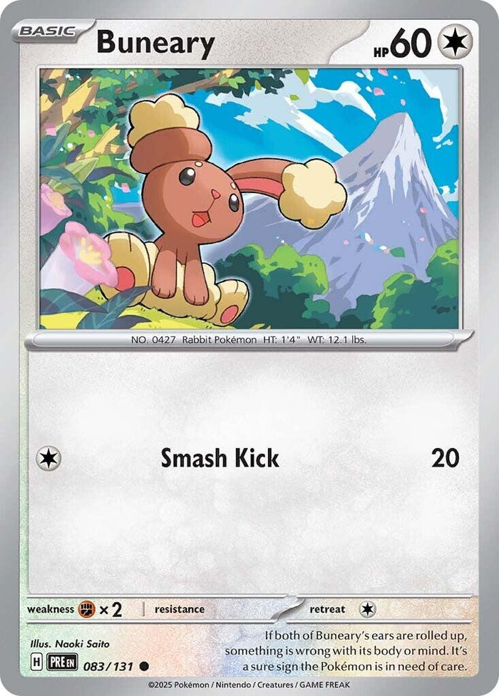 Buneary - 083/131 (Reverse Holo)