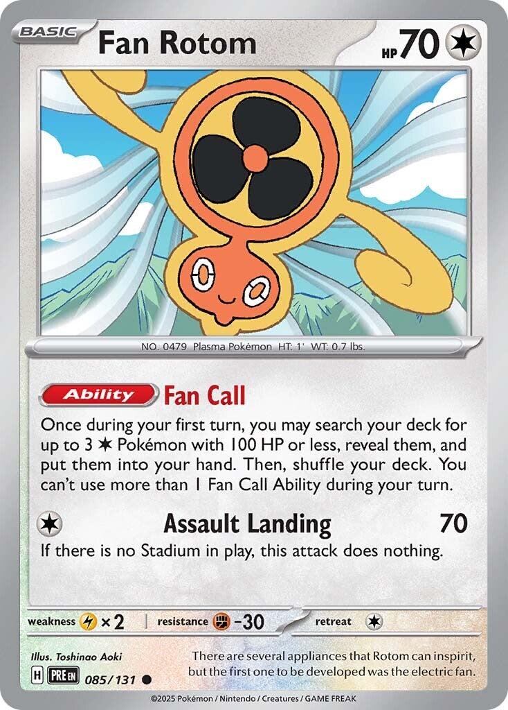 Fan Rotom near_mint_normal