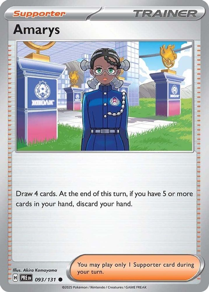 Amarys - 093/131 (Reverse Holo)