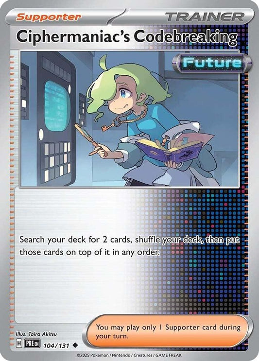 Ciphermaniac's Codebreaking - 104/131 (Reverse Holo)