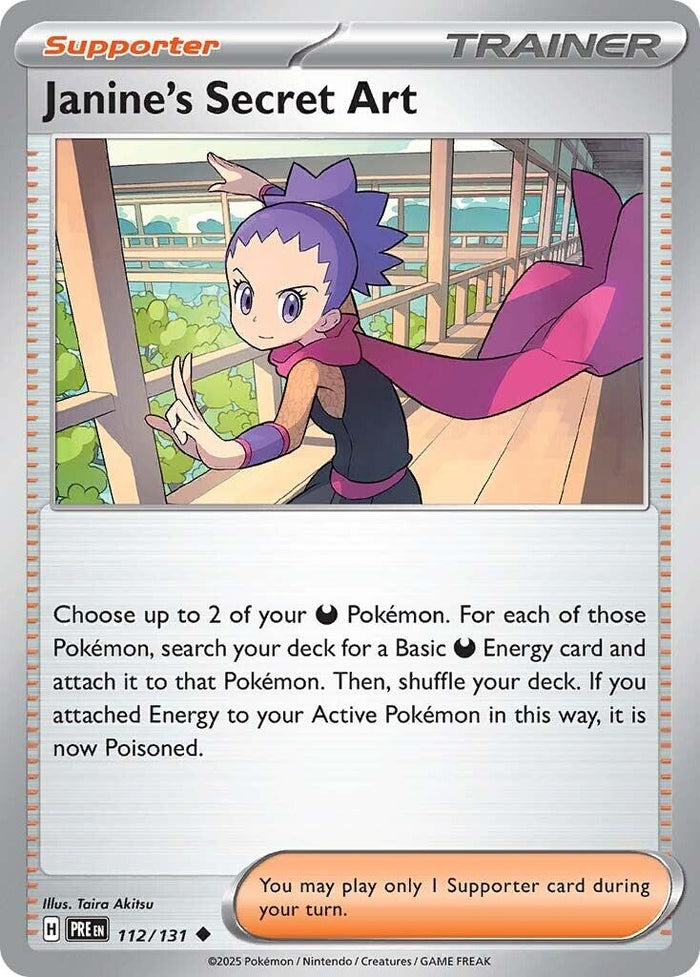 Janine's Secret Art - 112/131 (Reverse Holo)