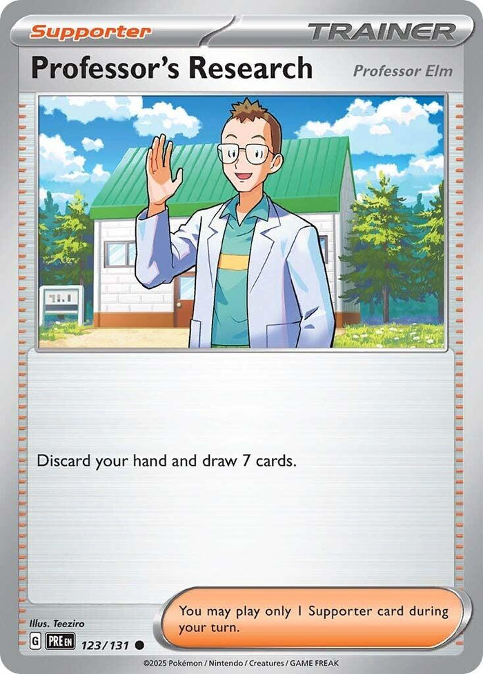 Professor's Research [Professor Elm] (Poke Ball Pattern)