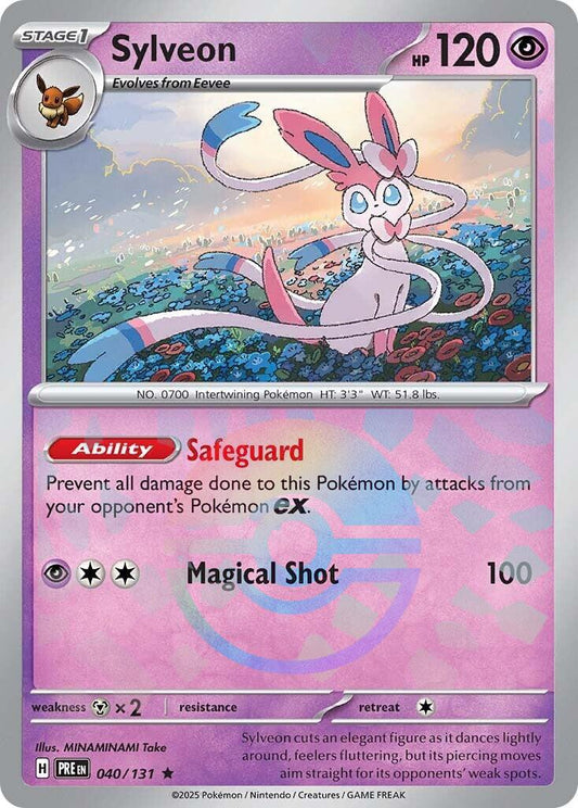 Sylveon (Poke Ball Pattern) - 040/131 (Holo)