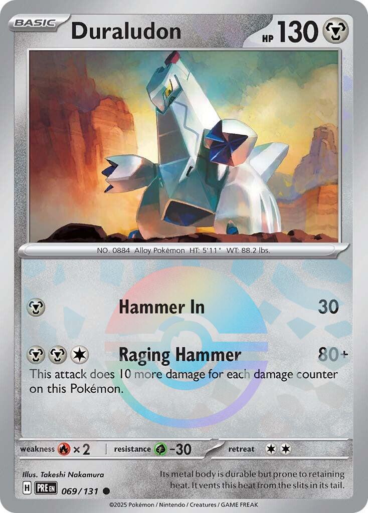 Duraludon (Poke Ball Pattern) - 069/131 (Holo)