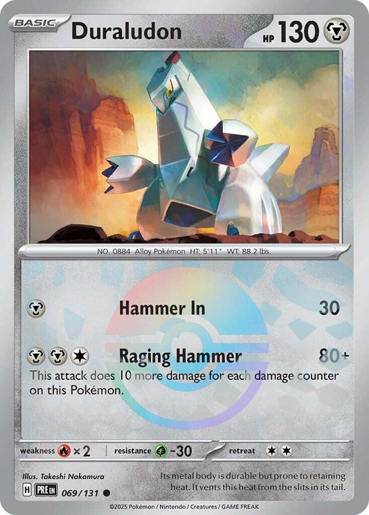 Duraludon (Poke Ball Pattern) - 069/131 (Holo)