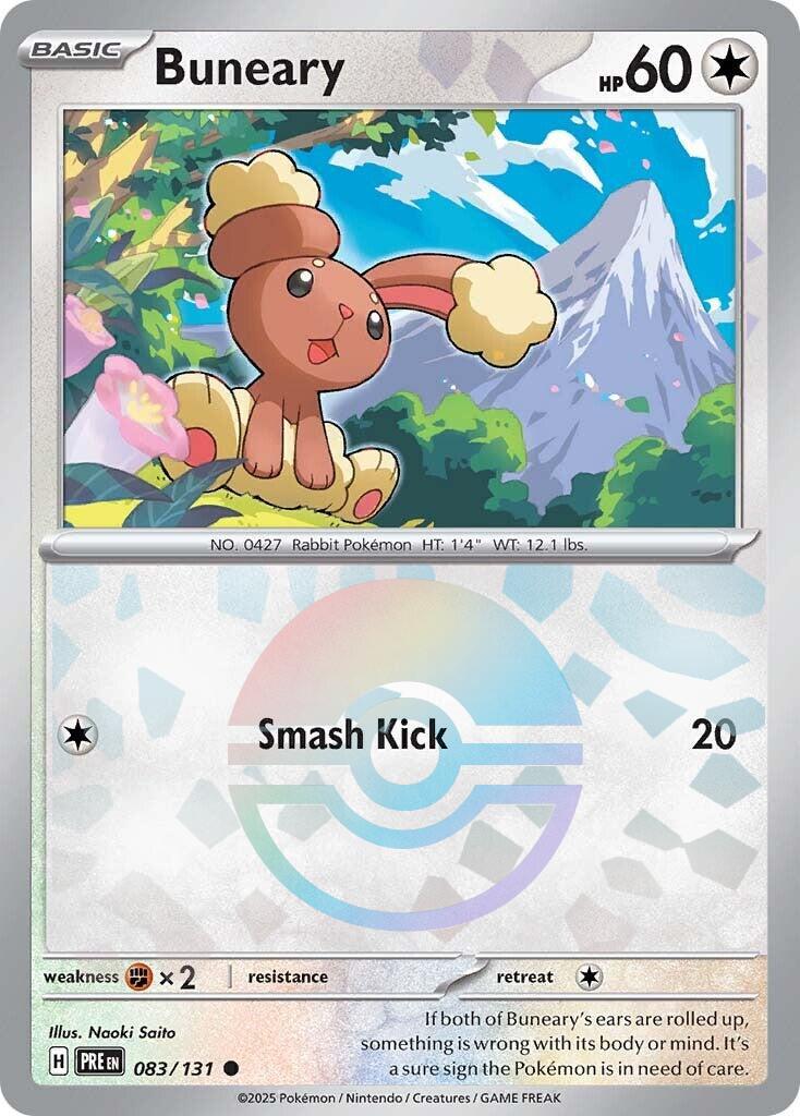 Buneary (Poke Ball Pattern) - 083/131 (Holo)