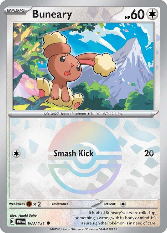 Buneary (Poke Ball Pattern) - 083/131 (Holo)