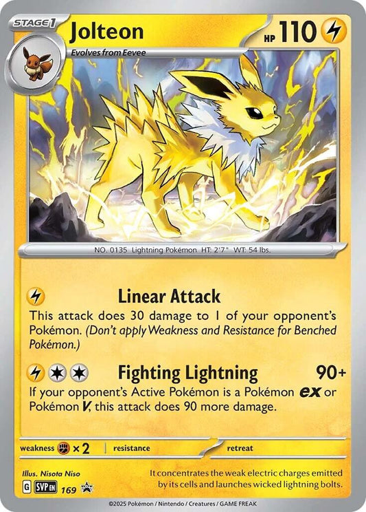 Jolteon - 169 (Holofoil) Near Mint_Holofoil