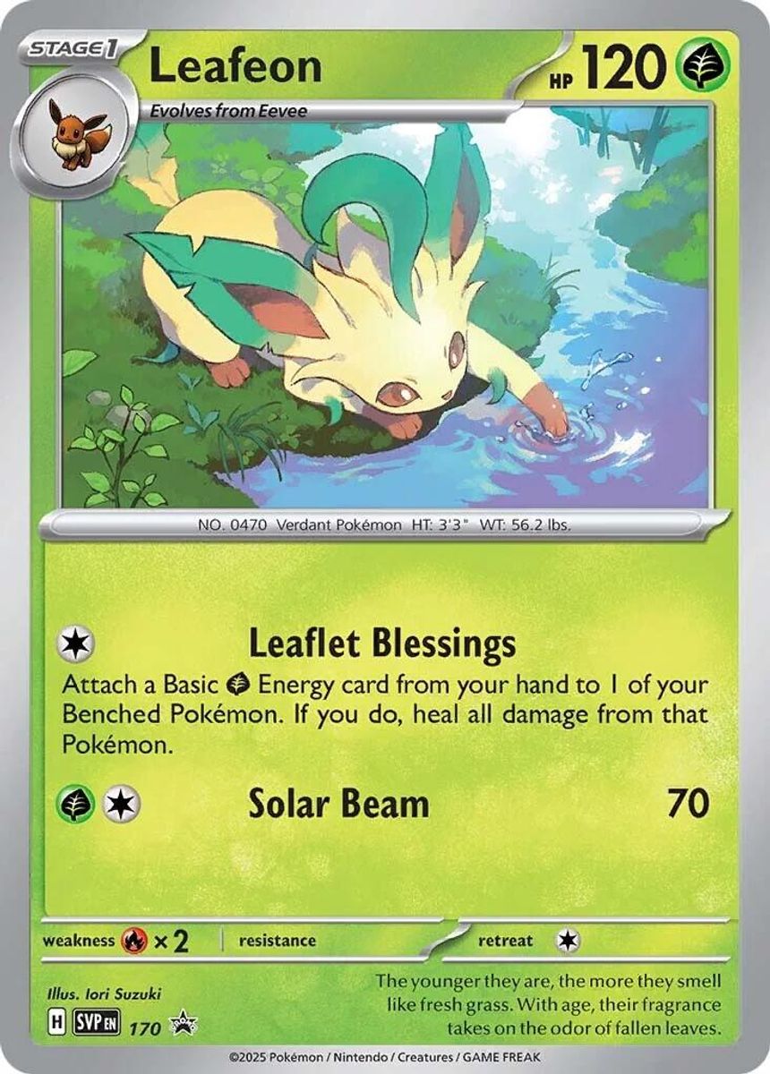 Leafeon - 170 (Foil) Near Mint_Foil