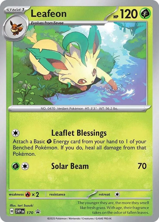 Leafeon - 170 (Foil) Near Mint_Foil