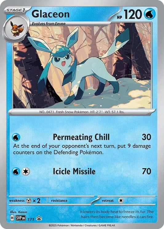 Glaceon - 171 (Foil) Near Mint_Foil