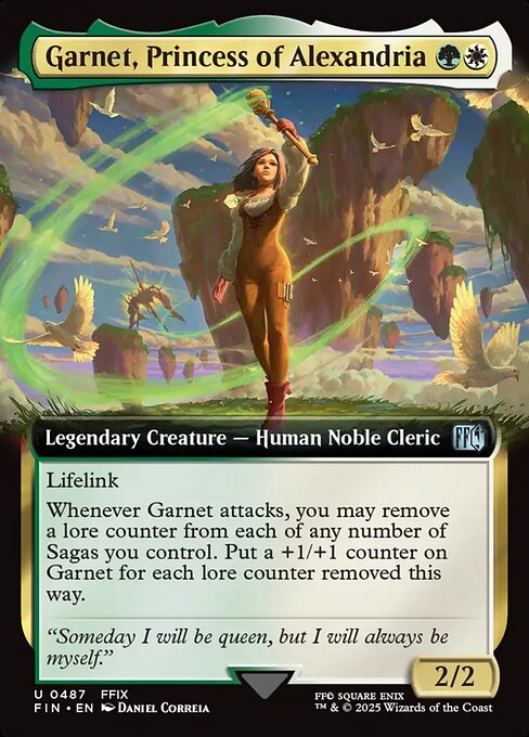 JP Garnet, Princess of Alexandria - 487 (Normal) Near Mint_Non-Foil