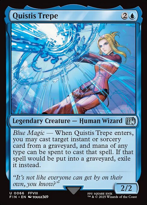Quistis Trepe - 66 (Normal) Near Mint_Non-Foil