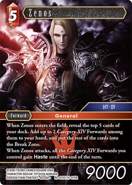 Zenos - Re-015C/14-015R (Normal) Near Mint_Non-Foil