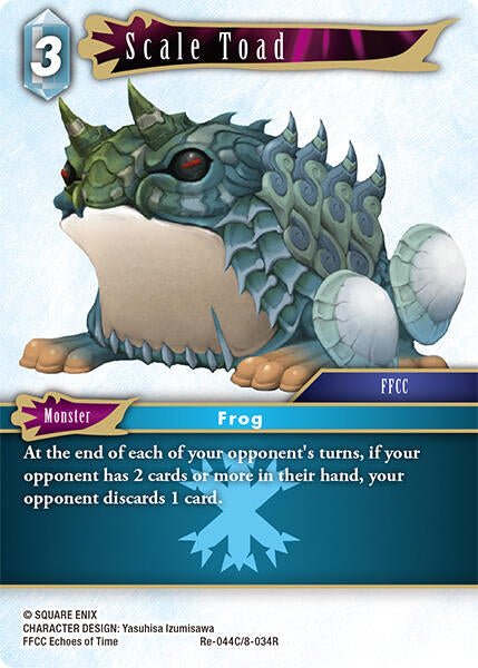 Scale Toad - Re-044C/8-034R (Normal) Near Mint_Non-Foil