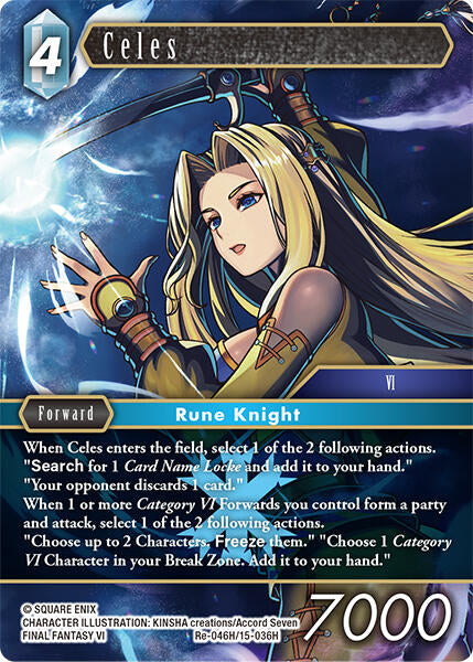 Celes - Re-046H/15-036H (Normal) Near Mint_Non-Foil