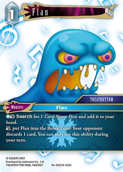 Flan - Re-052C/4-043C (Foil) Near Mint_Foil