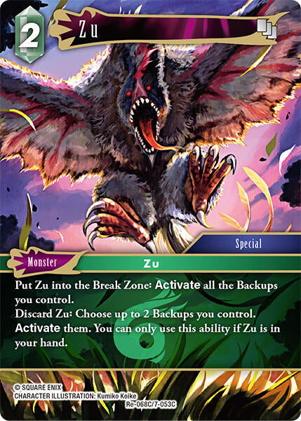 Zu - Re-068C/7-053C (Foil) Near Mint_Foil