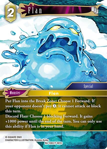 Flan (Re-108C/7-081C) - Re-108C/7-081C (Normal) Near Mint_Non-Foil