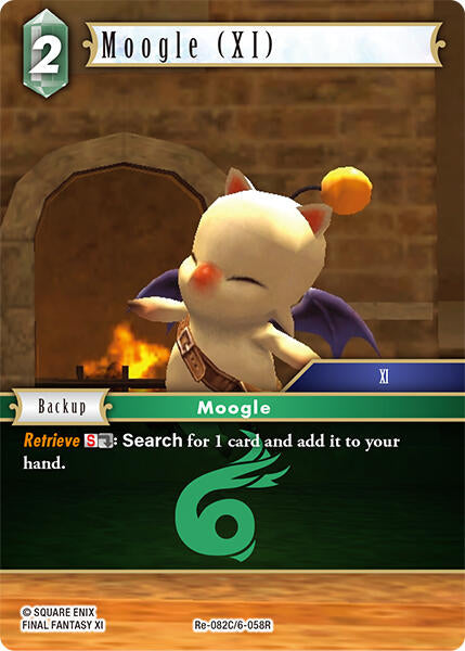 Moogle (XI) - Re-082C/6-058R (Normal) Near Mint_Non-Foil