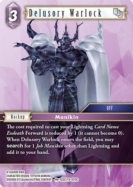 Delusory Warlock - Re-123C/13-070C (Normal) Near Mint_Non-Foil