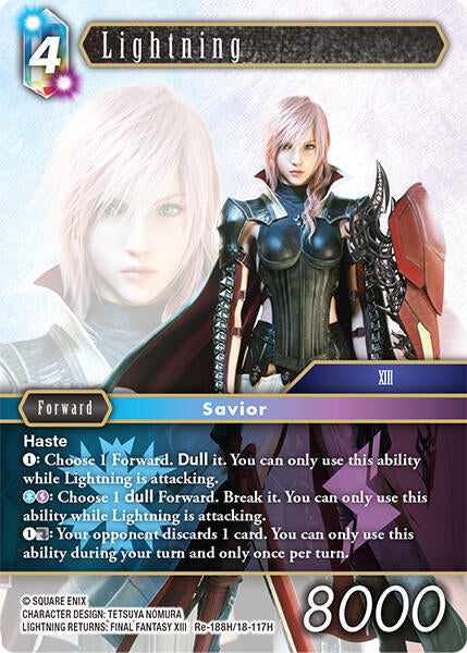 Lightning (Hero) - Re-188H/18-117H (Normal) Near Mint_Non-Foil