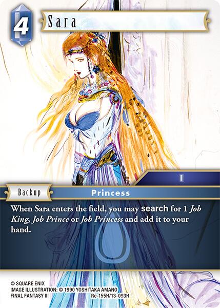 Sara - Re-155H/13-093H (Foil) Near Mint_Foil