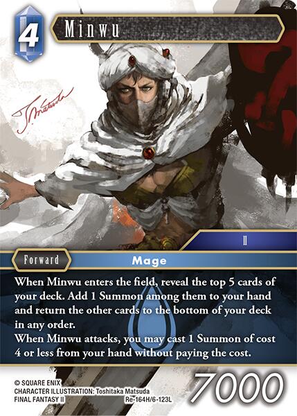 Minwu - Re-164H/6-123L (Normal) Near Mint_Non-Foil