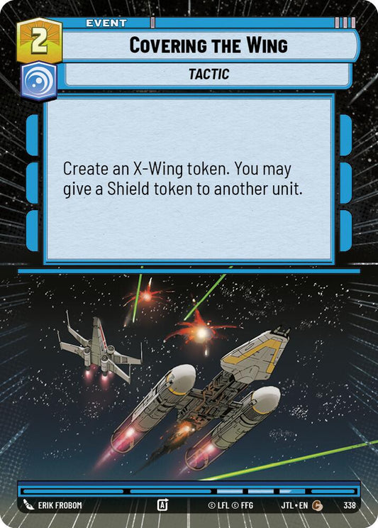 Covering the Wing (Hyperspace) - 338 Near Mint_Non-Foil