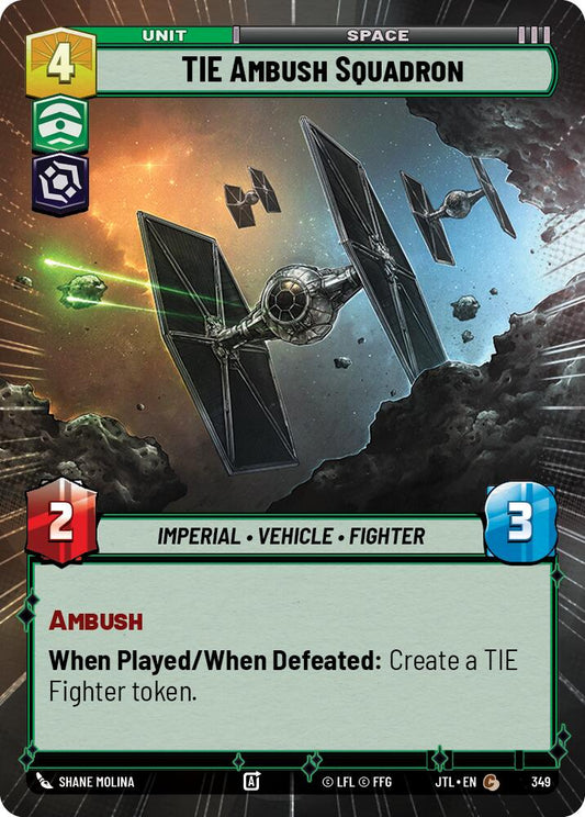 TIE Ambush Squadron (Hyperspace) - 349 Near Mint_Non-Foil