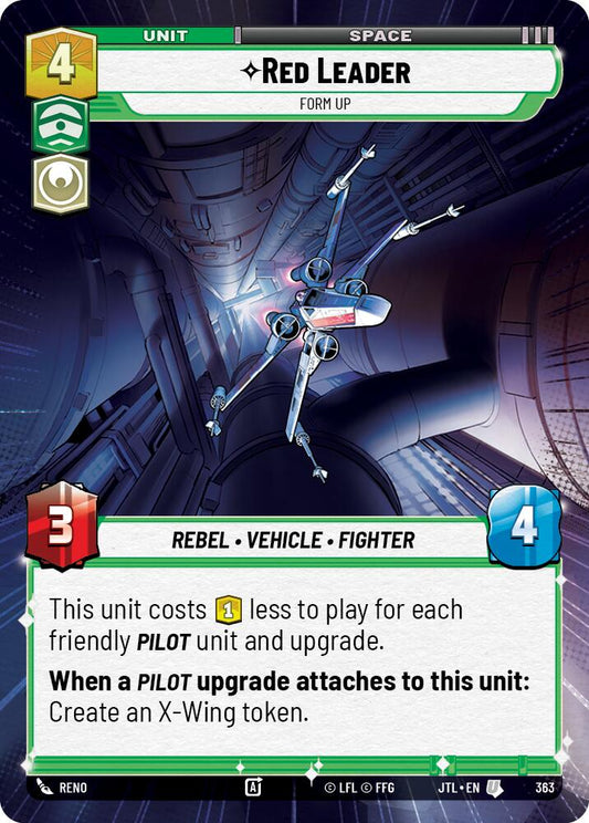 Red Leader - Form Up (Hyperspace) - 363 Near Mint_Non-Foil