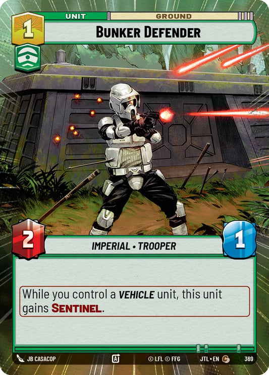 Bunker Defender (Hyperspace) - 369 Near Mint_Non-Foil