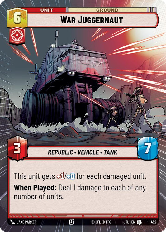 War Juggernaut (Hyperspace) - 432 Near Mint_Non-Foil