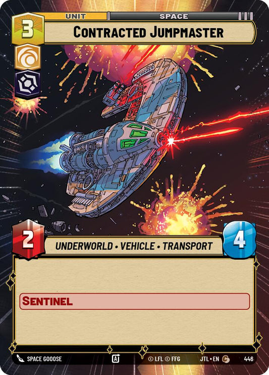 Contracted Jumpmaster (Hyperspace) - 446 Near Mint_Non-Foil