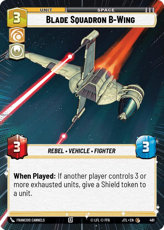 Blade Squadron B-Wing (Hyperspace) - 461 Near Mint_Non-Foil