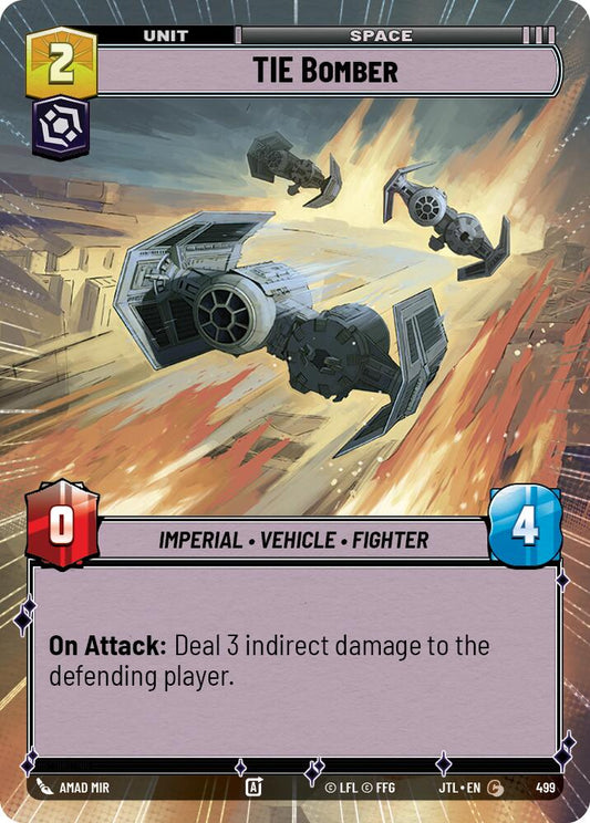 TIE Bomber (Hyperspace) - 499 Near Mint_Non-Foil