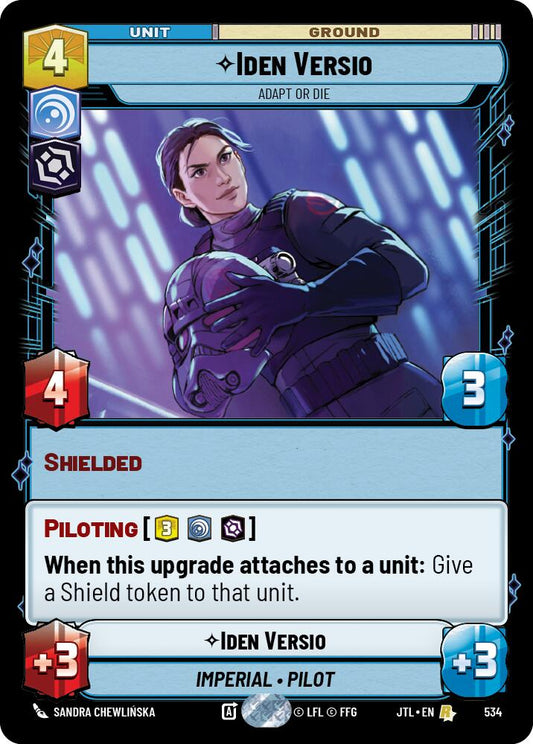 Iden Versio - Adapt or Die - 534 (Foil) Near Mint_Foil