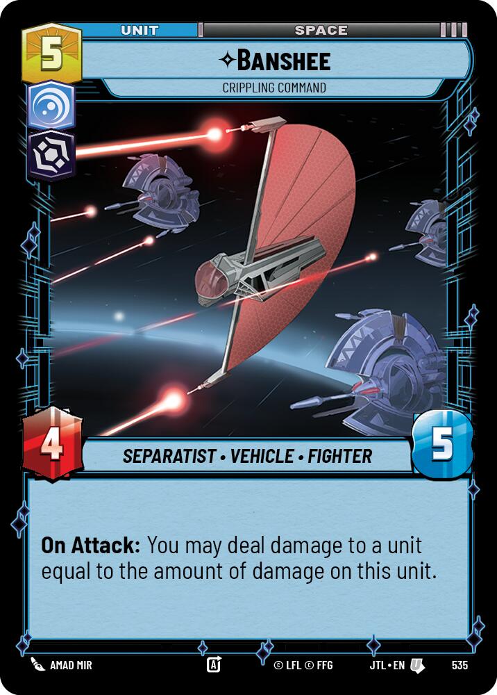 Banshee - Crippling Command - 535 (Foil) Near Mint_Foil