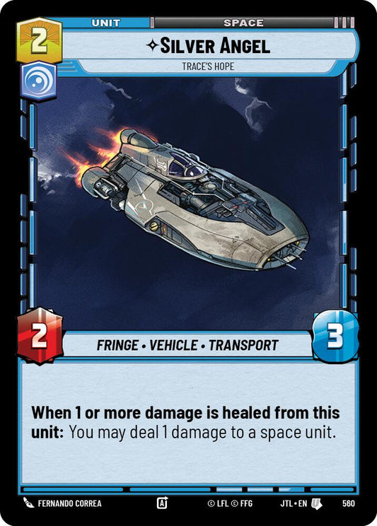 Silver Angel - Trace's Hope - 560 (Foil) Near Mint_Foil