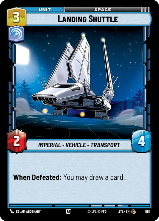 Landing Shuttle - 561 (Foil) Near Mint_Foil