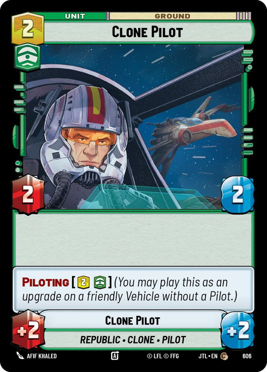 Clone Pilot - 606 (Foil) Near Mint_Foil