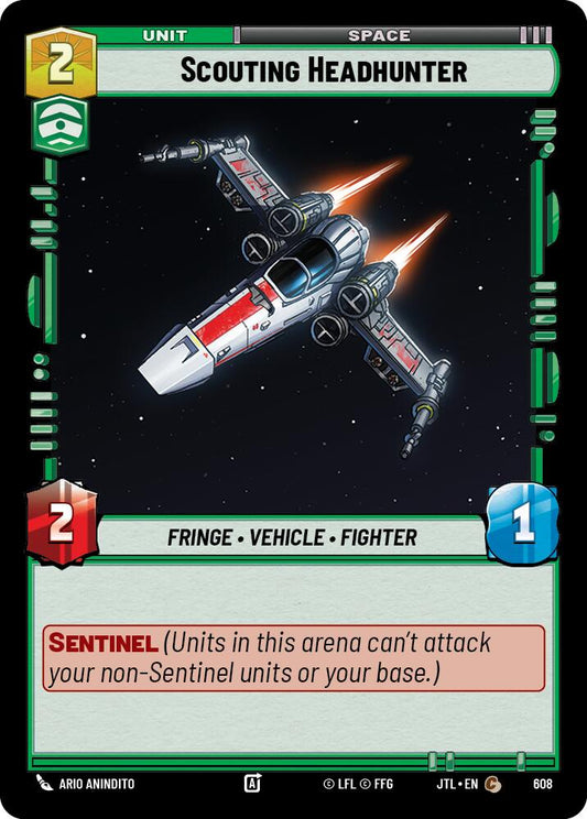 Scouting Headhunter - 608 (Foil) Near Mint_Foil