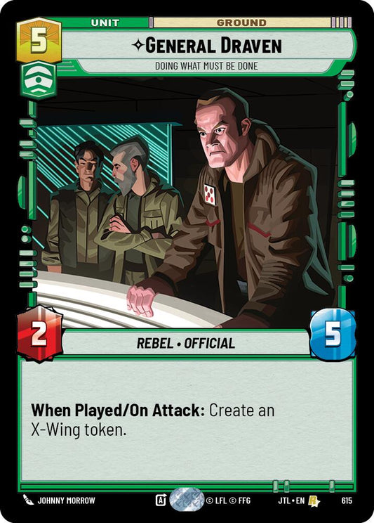 General Draven - Doing What Must Be Done - 615 (Foil) Near Mint_Foil